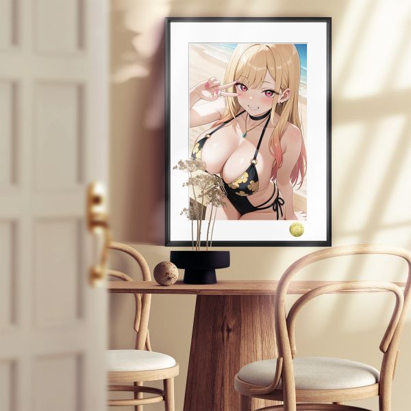 【海外代購】皇呱 《夏日泳裝喜多川海夢第二彈》 更衣人偶墜入愛河夏日泳裝喜多川海夢週邊裝飾畫 午睡毯 地毯 