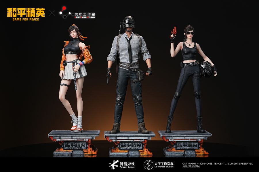 【預定】光年 和平菁英 小白裙-吉莉 吉莉 三級頭男-艦長 