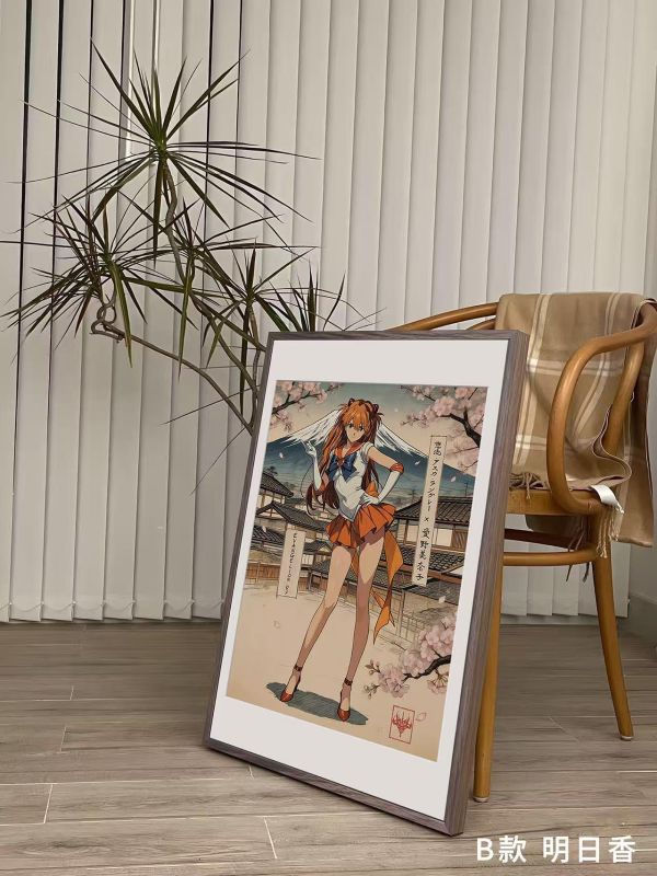 【海外代購】趣物堂 《浮世繪EVA美少女cos》 新世紀EVA戰士浮世繪明日香綾波麗真希波機甲福音初號機 