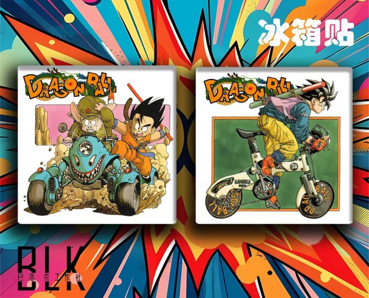 【海外代購】巴洛克 龍珠載具系列 裝飾畫/壓克力冰箱貼 