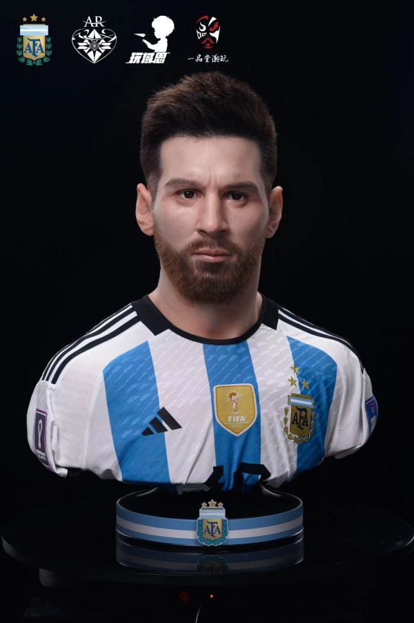 【海外代購】AR 玩域思 阿根廷國家隊正版授權 利昂內爾·梅西Lionel Messi 1:1胸像 