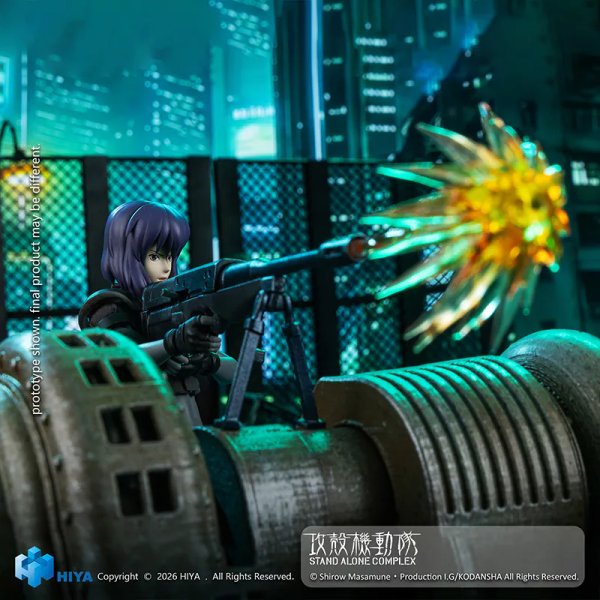 【預定】HIYA海雅玩具 草薙素子 戰鬥服版 ESG0203 攻殼機動隊 