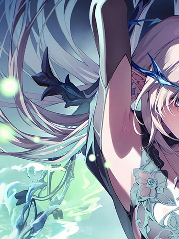 【海外代購】巴洛克《熒光卡提希婭》鳴潮裝飾畫冰箱貼 