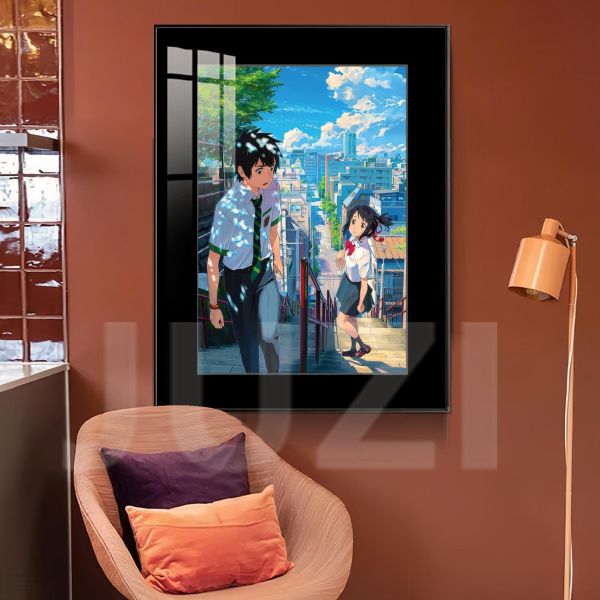 【海外代購】橘子 JUZI 你的名字經典海報 