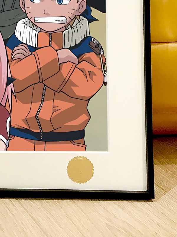 【海外代購】星空 《卡卡西班》第七班火影忍者NARUTO鳴人宇智波佐助小櫻動漫二次元裝飾畫 