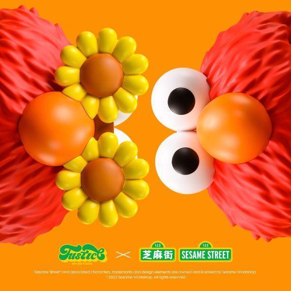 【台灣現貨】Justice Intentions 芝麻街正版授權 艾蒙(Elmo) 