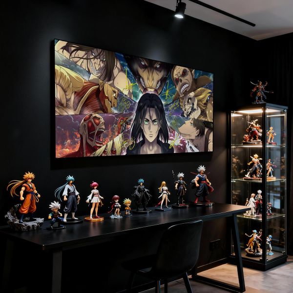 【海外代購】千鳥社 《九大巨人》 進擊的巨人艾倫耶格爾阿妮萊納貝爾托爾特九大巨人始祖巨人地毯滑鼠墊裝飾畫 