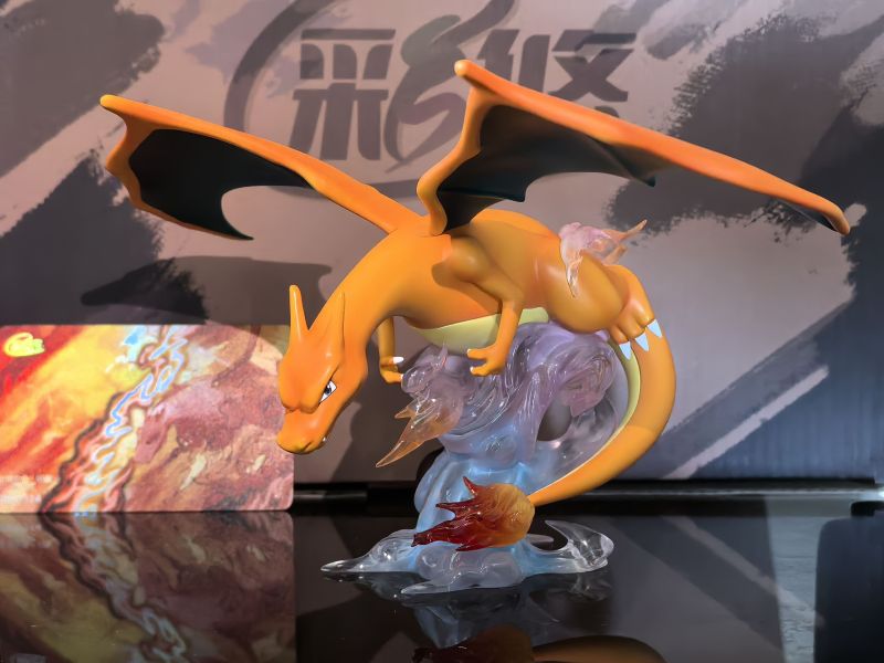 【海外代購】彩悠 白銀大會小智vs小茂陣容 小智王牌噴火龍 