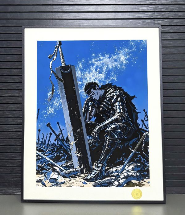 【海外代購】H2 《孤獨格斯》劍風傳奇烙印勇士烙印戰士Berserk動畫裝飾畫 