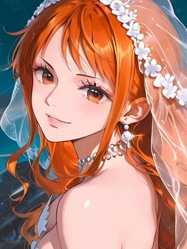 【海外代購】星空 《花嫁娜美》Nami小賊貓海賊王onepiece路飛索隆草帽裝飾畫 