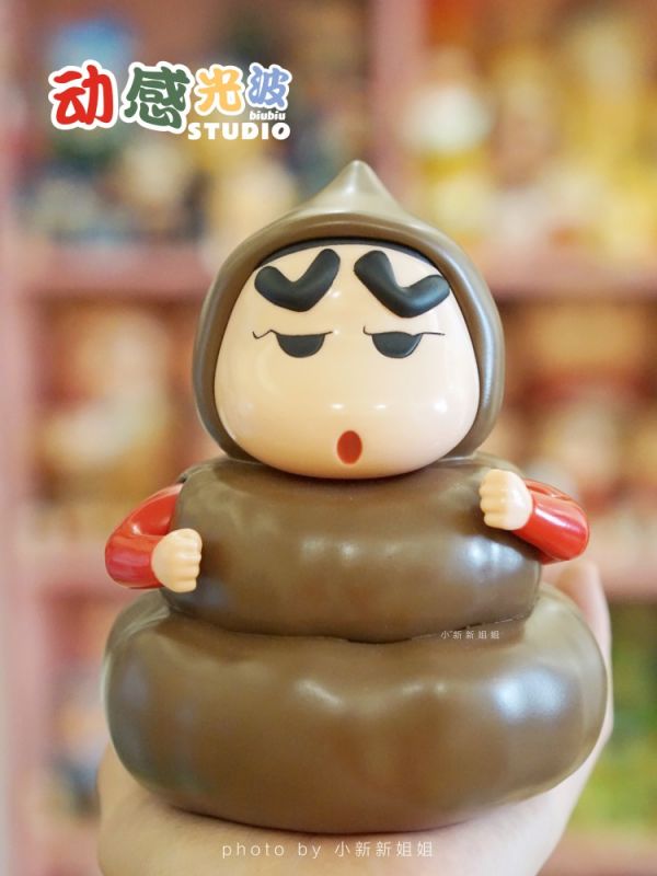 【海外代購】【13CM】動感光波工作室 sofubi 便便小新 