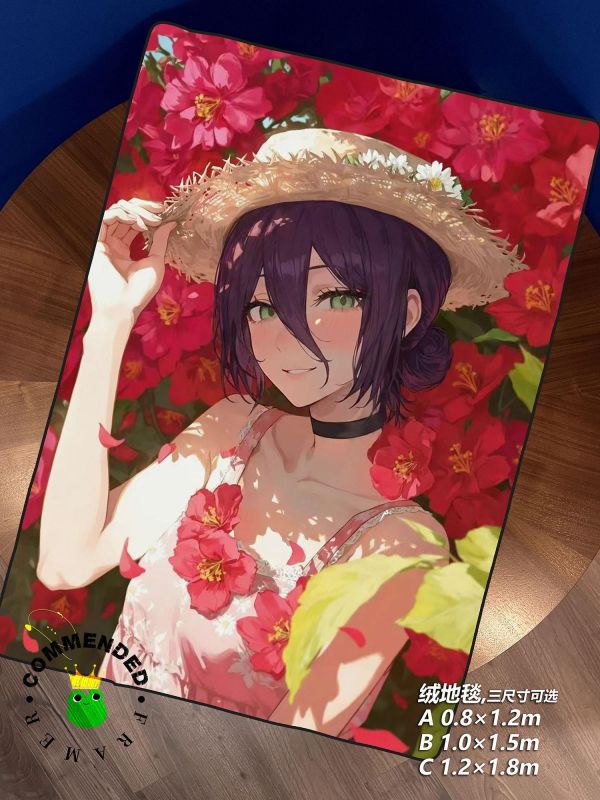 【海外代購】皇呱 《少女蕾塞第五彈》 鏈鋸人炸彈惡魔少女蕾塞同人周邊裝飾畫 午睡毯  地毯 