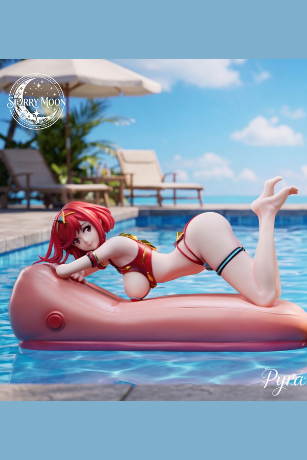 【R18-預定】STARRY MOON 泳池派對－光＆焰 異度神劍2（Xenoblade Chronicles 2） 