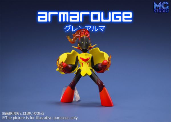 【海外代購】MG 紅蓮鎧騎 蒼炎刃鬼 炭小侍進化組 