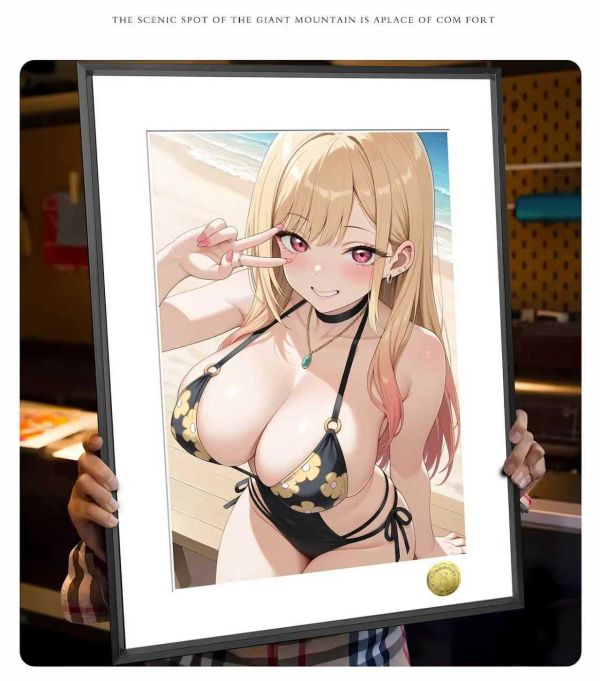 【海外代購】皇呱 《夏日泳裝喜多川海夢第二彈》 更衣人偶墜入愛河夏日泳裝喜多川海夢週邊裝飾畫 午睡毯 地毯 