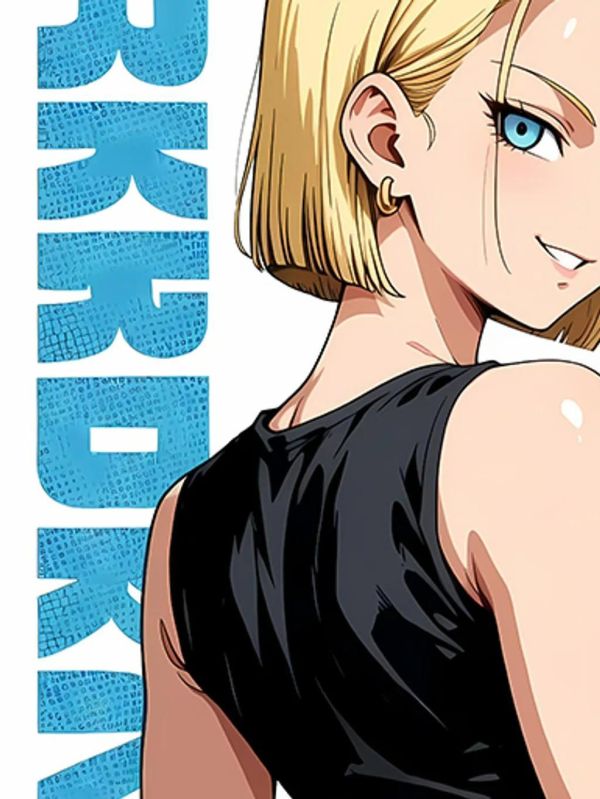【海外代購】巴洛克 《微笑18號》拉姿麗七龍珠裝飾畫冰箱貼 