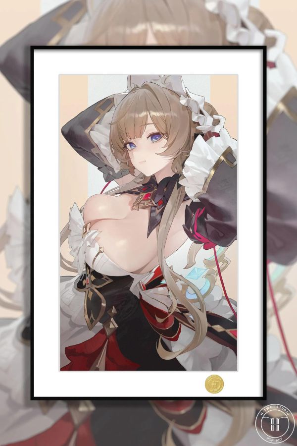【海外代購】H2工作室《桑多涅》原神木偶鏡米哈遊裝飾畫 