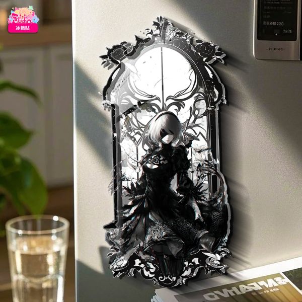 【海外代購】阿喵畫社 動漫冰箱貼第九彈 高透亞克力磁吸冰箱貼 