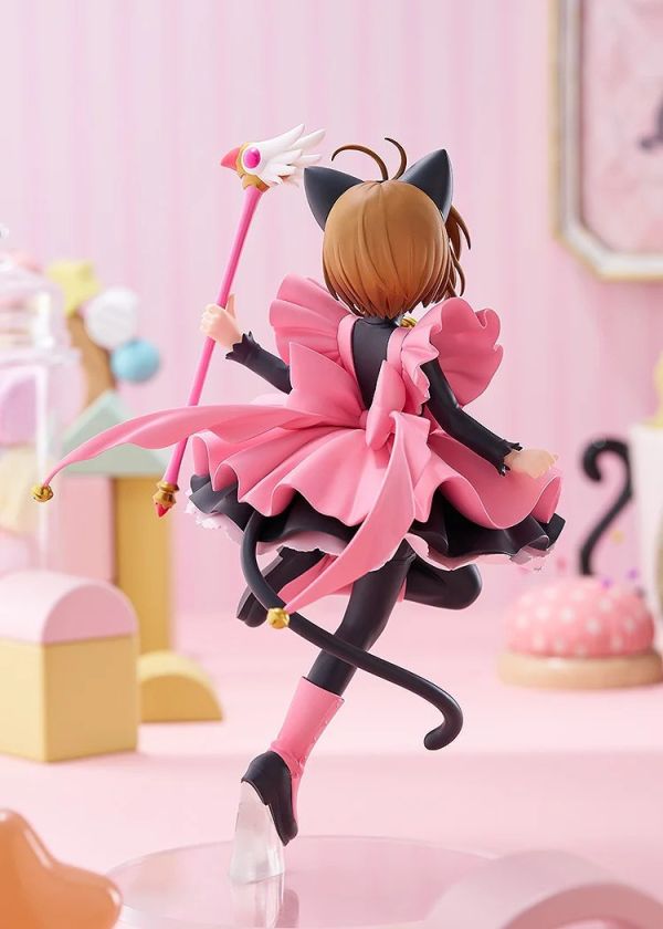 【預定】Good Smile Company GSC POP UP PARADE 庫洛魔法使 木之本櫻 黑貓風戰鬥服 L size 