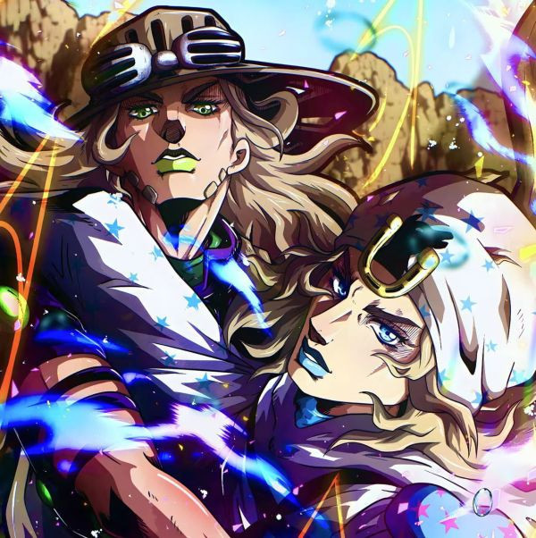 【海外代購】H2 《飆馬野郎》喬尼喬斯達傑洛齊貝林JOJO的奇妙冒險裝飾畫 