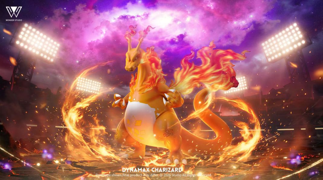 【預定】玩得 Wonder 丹帝戰隊 極巨化（CJJ）噴火龍 