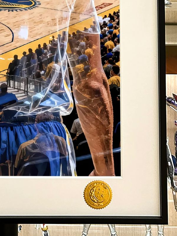 【海外代購】星空 《庫裏背影》curry萌神三分王nba金州勇士裝飾畫 