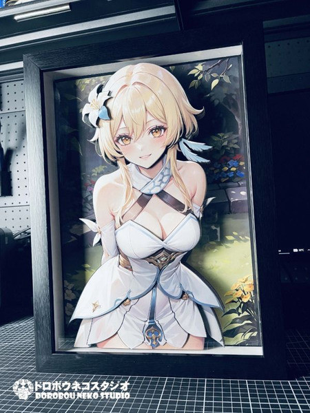 【海外代購】泥棒貓 DSGS-001 Lumine 螢 立體裝飾畫 