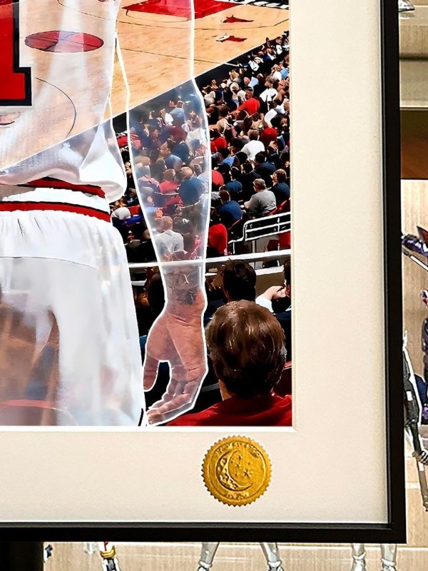 【海外代購】星空 《羅斯背影》Rose球衣退役NBA風城玫瑰芝加哥公牛隊裝飾畫 