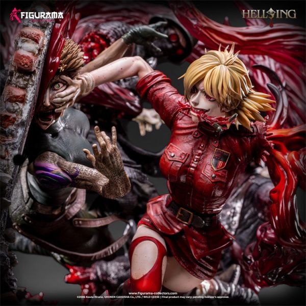 【預定】石油廠 Figurama Hellsing 地獄之歌 皇家國教騎士團 女警 塞拉斯維多利亞 