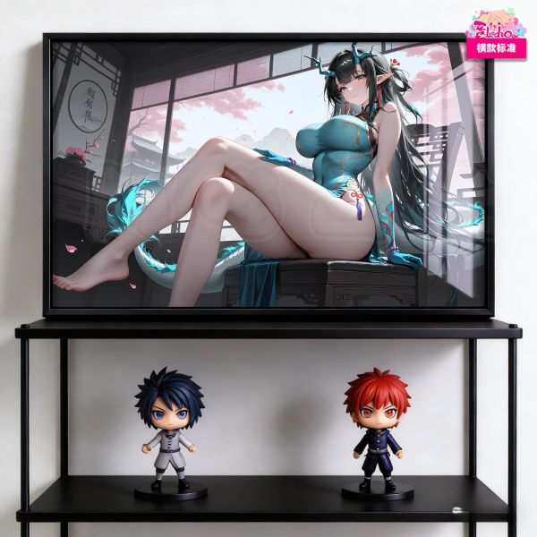 【海外代購】阿喵畫社 櫻落古韻 夕 明日方舟新品8k全景高清裝飾畫 午睡毛毯 地墊 冰箱貼 