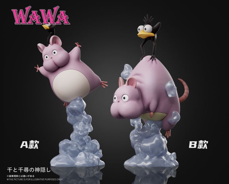 【預定】wawa 宮崎駿桌面小擺飾 飛翔坊寶寶 