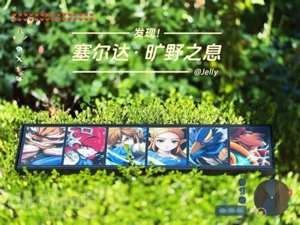 【海外代購】神秘畫廊 原畫師Jelly 《塞爾達傳說》收藏級油畫布裝飾畫 