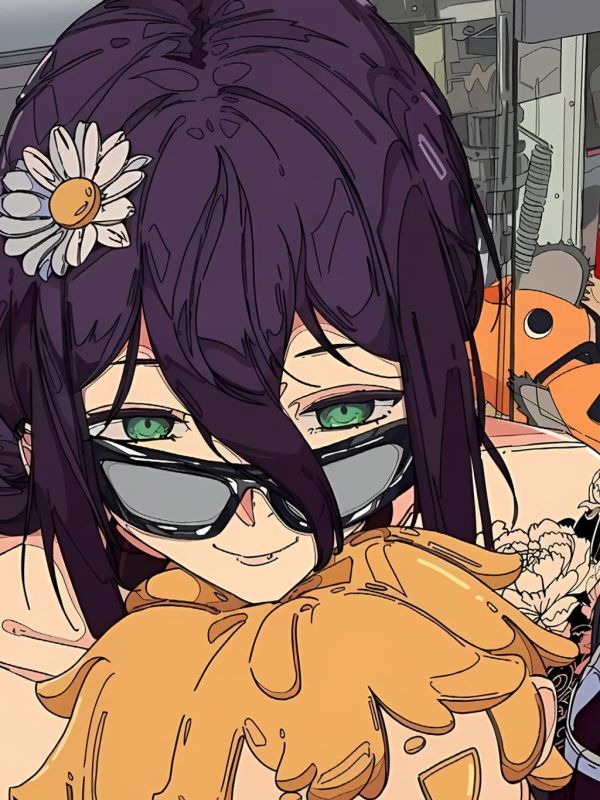 【海外代購】星空《娃娃機蕾塞》Chainsaw Man電鋸人裝飾畫 