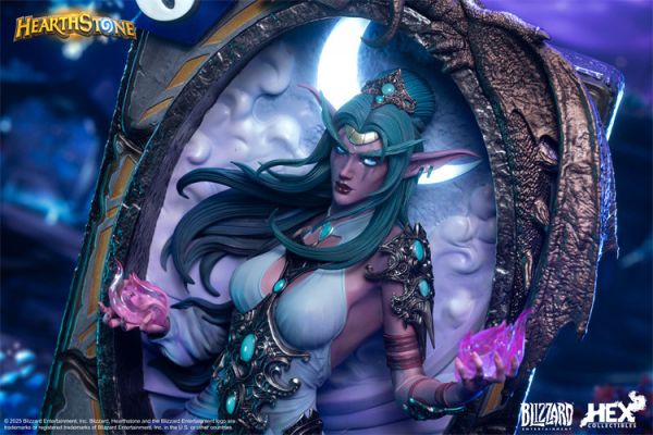 【預定】Blizzard 暴雪遊戲 官方正版週邊 爐石傳說 泰蘭德·語風卡牌藝術雕像 