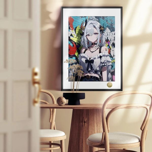 【海外代購】皇呱《原神塗鴉 第二彈》潮流裝飾畫 