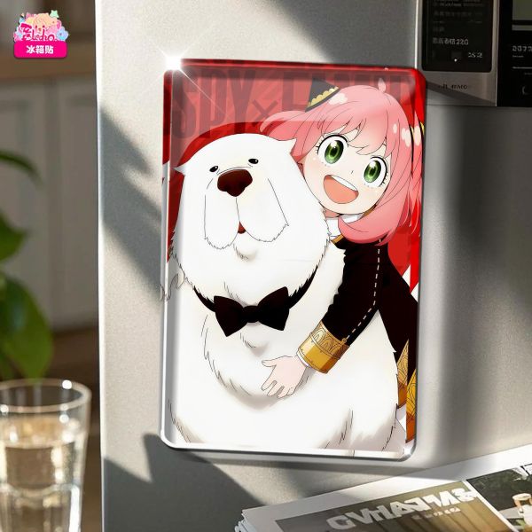 【海外代購】阿喵畫社 哇庫邦德與阿尼亞精裱款 展館級8k收藏超清精裱畫 床頭地墊 冰箱貼 