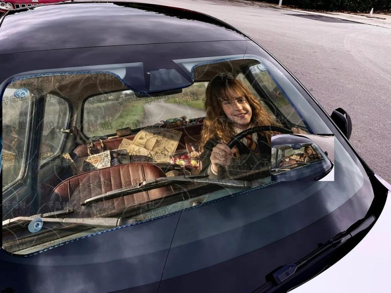 【海外代購】千鳥社 《汽車前擋遮陽-赫敏單人》 