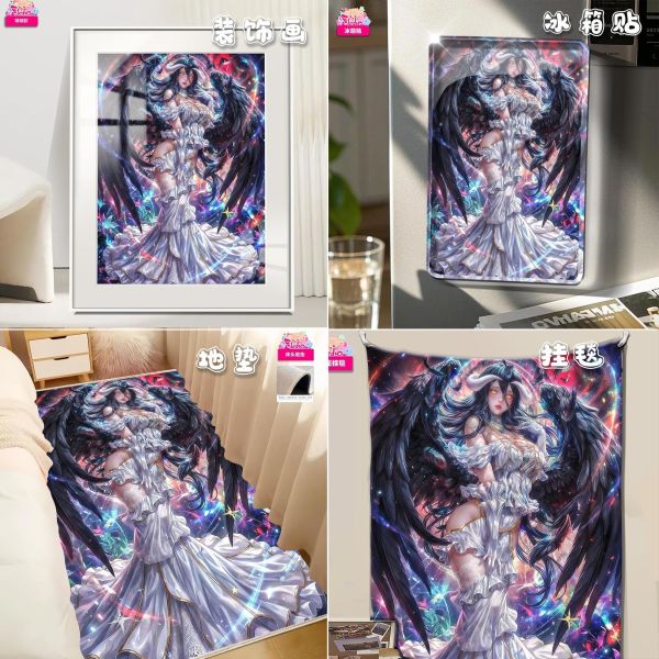 【海外代購】阿喵畫社 幻彩 禮服雅兒貝德精裱款 展館級8k超清精裱畫 午睡毛毯  牆面掛毯 牆面掛毯 冰箱貼 