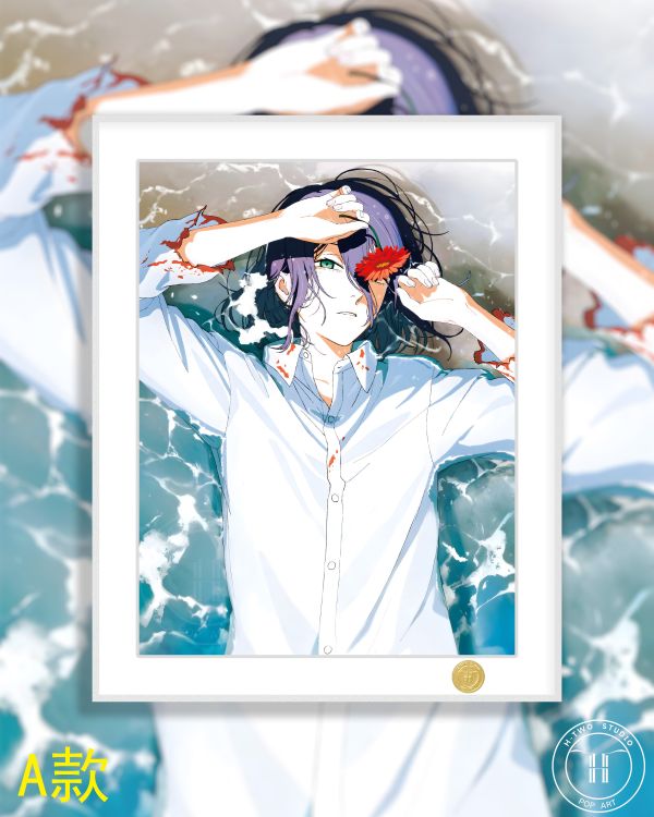 【海外代購】H2 《電鋸人蕾塞篇》鏈鋸人炸彈惡魔Chainsaw Man動畫二次元裝飾畫 