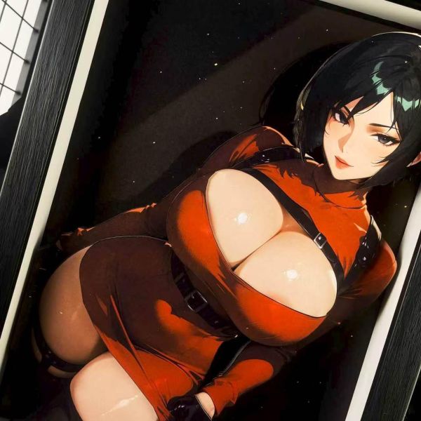 【R18-海外代購】黑白畫映 B&W Ada Wong 艾達王 立體裝飾畫 DSMG-142/DSMGSlim-142 