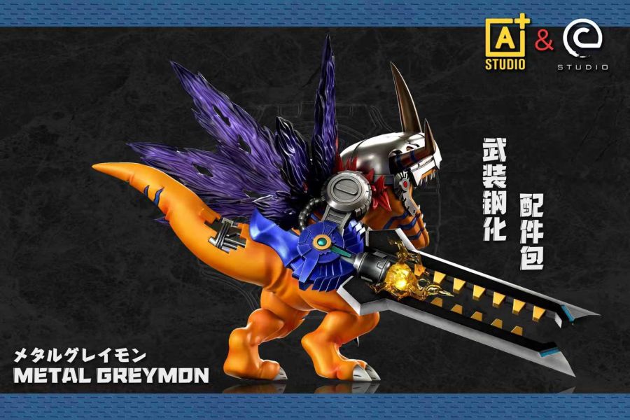 【預定】A+研究所×C-STUDIO 數碼寶貝第一彈 機械暴龍獸 