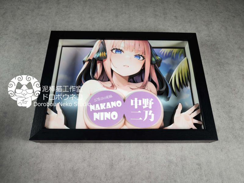 【海外代購】泥棒貓 DSOS-002 五等分的新娘 中野二乃 立體畫 