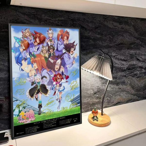 【海外代購】千鳥社 《賽馬娘第二季聲優畫》優簽名裝飾畫 