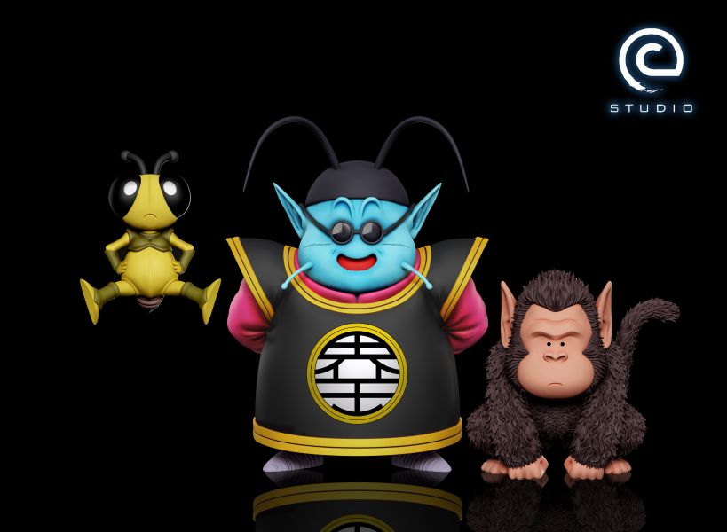 【預定】C STUDIO 龍珠 地球入侵篇 -- 巴布魯斯(猴子） & 古雷格利 （飛蟲） 