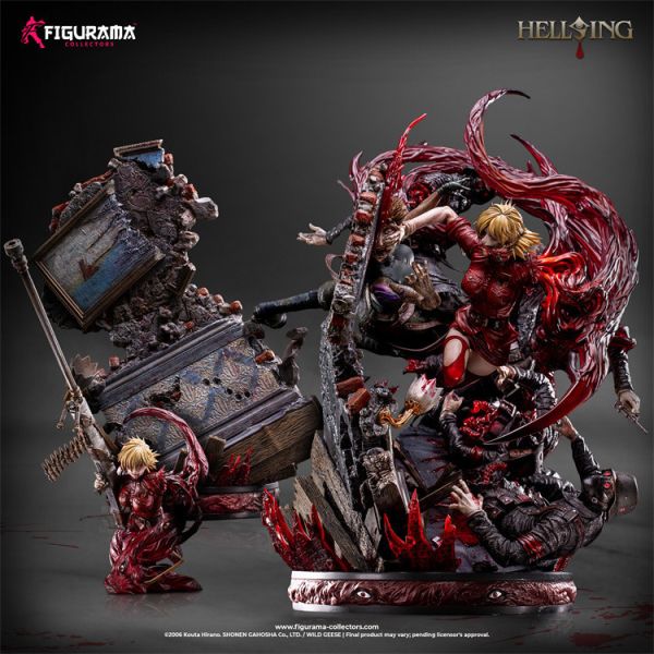 【預定】石油廠 Figurama Hellsing 地獄之歌 皇家國教騎士團 女警 塞拉斯維多利亞 