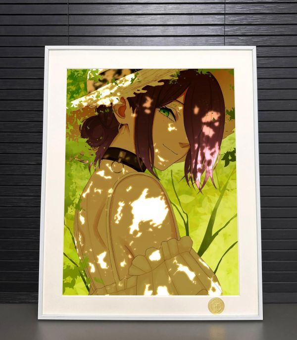 【海外代購】H2 《春日蕾塞》電鋸人蕾塞波姆炸彈惡魔裝飾畫 