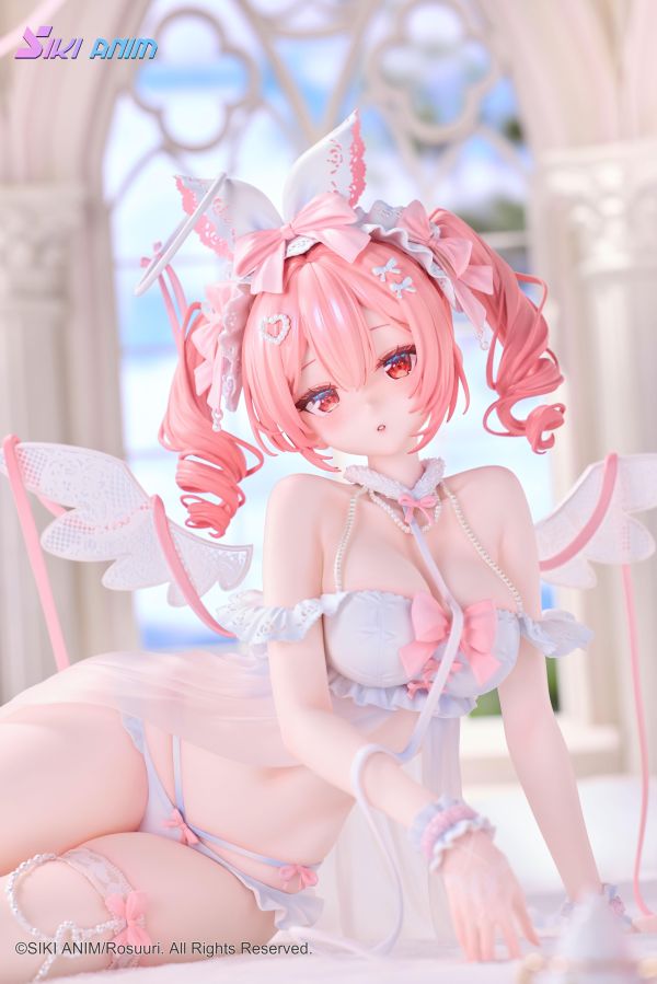 【PVC預定】SIKI ANIM 原畫：Rosuuri 白兔Rosu 天使版 