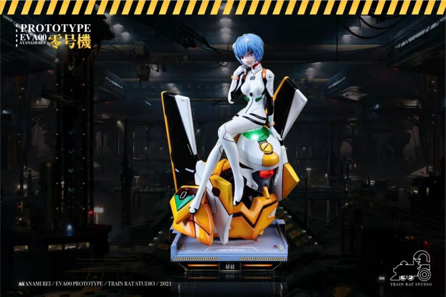 【海外代購】【22CM】火車鼠 Train Rat 新世紀福音戰士EVA 綾波麗 