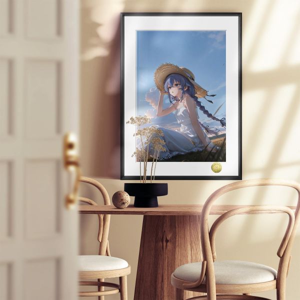 【海外代購】皇呱 《晴野少女洛琪希》 無職轉生晴野少女洛琪希同人周邊裝飾畫 午睡毯 地毯 