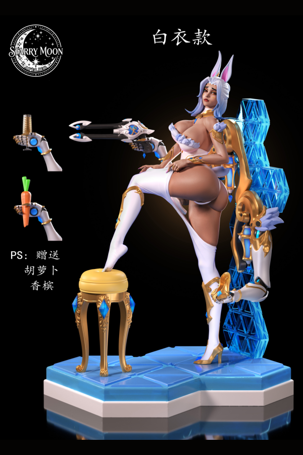 【R18-預定】Starry Moon Atelier 星月工坊 守望先鋒 Overwatch：金 商界名兔（白與黑） 